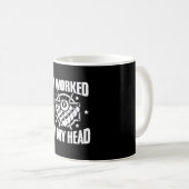 Funny es funktioniert Billiard Pool Spieler Snooke Kaffeetasse (VorderseiteRechts)
