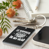 Funny es funktioniert Billiard Pool Spieler Snooke Schlüsselanhänger (Vorderseite rechts)