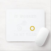 Funny es funktioniert in meinem Kopf Billiard 8 Ba Mousepad (Mit Mouse)