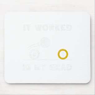 Funny es funktioniert in meinem Kopf Billiard 8 Ba Mousepad