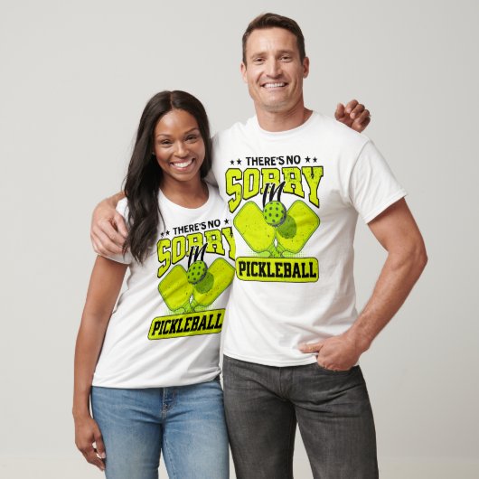 Funny Es gibt keine Entschuldigung in Pickleball V T-Shirt (Unisex)