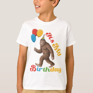 Funny Es ist mein Geburtstag Bigfoot Sasquatch Par T-Shirt