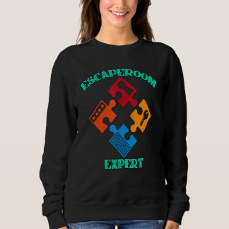 Funny Escape Experte Escape Game Locked Matchi Sweatshirt