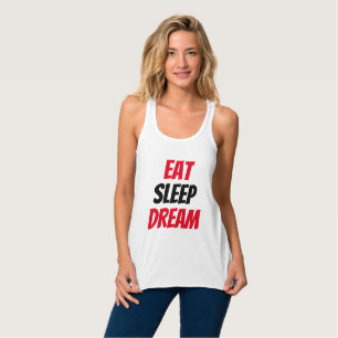 Funny! Essen Schlafen Traum Tank Top