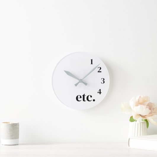 Funny etc. runde wanduhr (Zuhause)