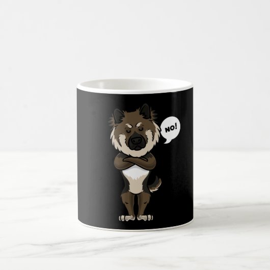 Funny Eurasier Dog lustiges Geschenk Idee Kaffeetasse (Mittel)