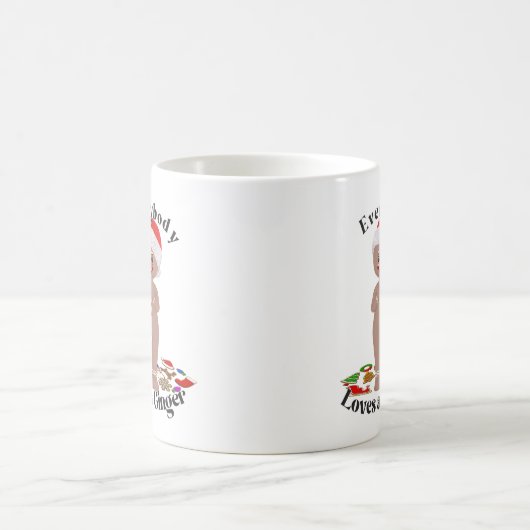 Funny "Everybody Lieben A Ginger" Kaffeetasse (Mittel)