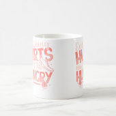 Funny Everything Hurts I'M Hungry Running Fitness Kaffeetasse (Mittel)