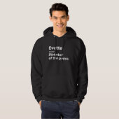 Funny Evette 'Disturber of the Peace' Custom Perso Hoodie (Vorne ganz)