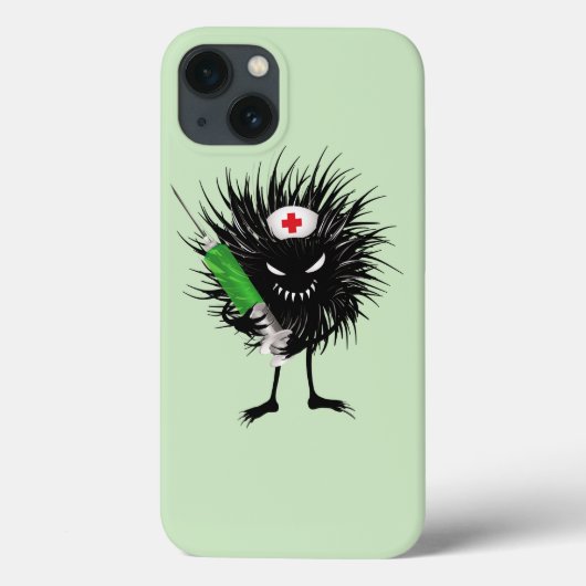 Funny Evil Bug Nurse Syringe Gothic Case-Mate iPhone Hülle (Rückseite)