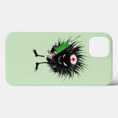 Funny Evil Bug Nurse Syringe Gothic Case-Mate iPhone Hülle (Rückseite (Horizontal))