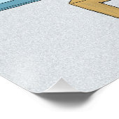 Funny Evil Cat Poster (Ecke)