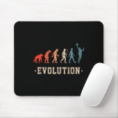 Funny Evolution - Basketball Player Liebhaber Mousepad (Mit Mouse)