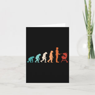 Funny Evolution Grillen Grill Grill Lover Grillen Karte