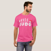 Funny Evolution Japan Judoka Judo T-Shirt (Vorne ganz)