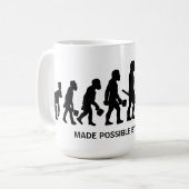Funny Evolution Made Possible by Kaffeetasse (Vorderseite Links)