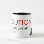 Funny Evolution Tasse (Zentrum)