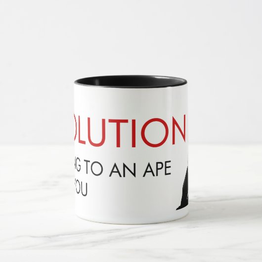 Funny Evolution Tasse (Zentrum)