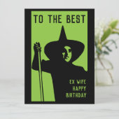 Funny Ex Ehefrau Geschenke (Stehend Vorderseite)