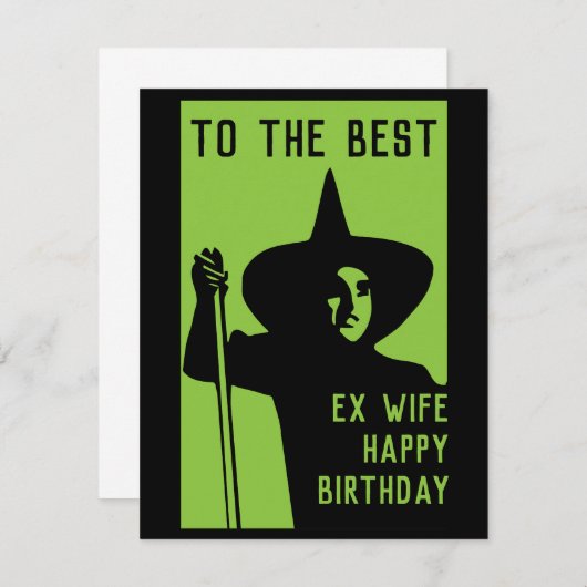 Funny Ex Ehefrau Geschenke (Vorne/Hinten)