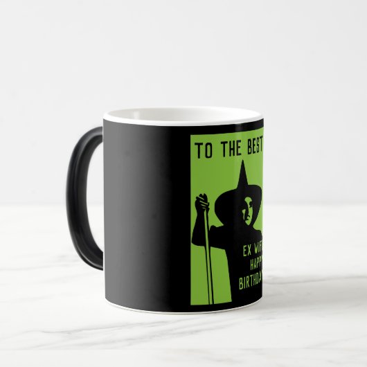 Funny Ex Ehefrau Geschenke Verwandlungstasse (Vorderseite Links)