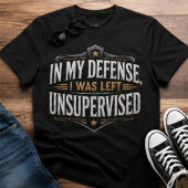 Funny Excuse quotes typography Tri-Blend Shirt