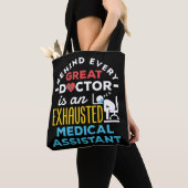 Funny Exhausted Medical Assistant CMA Tasche (Von Nahem)