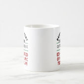 Funny Exhauted Ophthalmic Techniker Kaffeetasse (Mittel)