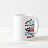 Funny Exhauted Orthodontist Assistentin Kaffeetasse (VorderseiteRechts)