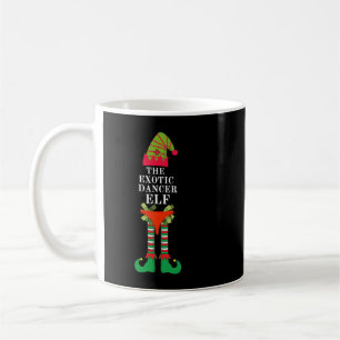 Funny Exotic tancing Elf Matching Group Weihnachte Kaffeetasse
