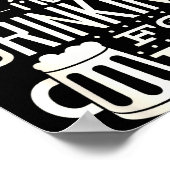 Funny Expecting Dad Shirt For Pregnancy New Dad Fa Poster (Ecke)