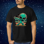 Funny Extraterrestristristrial Alien Dabbing T-Shirt