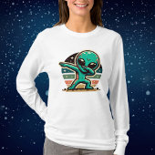 Funny Extraterrestristristrial Alien Dabbing T-Shirt