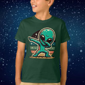 Funny Extraterrestristristrial Alien Dabbing T-Shirt