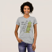 Funny Extravagant Colour Coffee Cup Work Life Bala T-Shirt (Vorne ganz)
