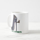 Funny Extreme Sports - Showklettern Kaffeetasse (Vorderseite Links)