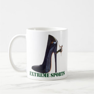 Funny Extreme Sports - Showklettern Kaffeetasse