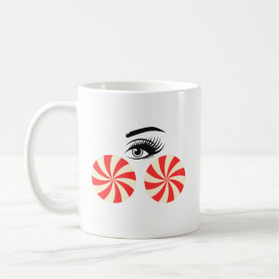 Funny Eye Candy Tasse für Frauen