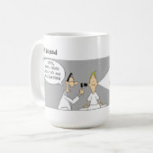 Funny Eye Doctors Kaffeetasse (Vorderseite Links)