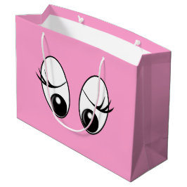 Funny Eyes Geschenktasche Große Geschenktüte