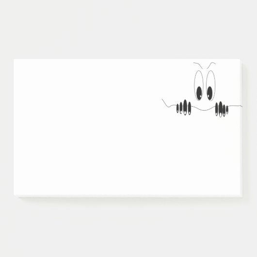 Funny Eyes Post-it® Notes Post-it Klebezettel (Vorderseite)
