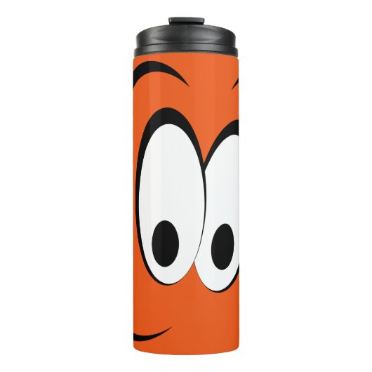 Funny Eyes Thermal Tumbler Thermosbecher (Vorderseite)