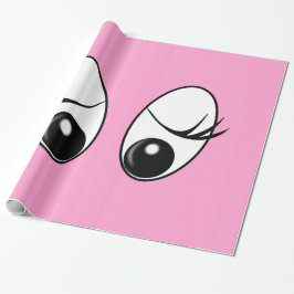 Funny Eyes Wrapping Paper Geschenkpapier