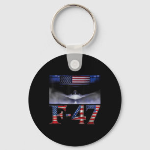 Funny F47 Fighter Jet Trump Shirt F-47 Jet Fighter Schlüsselanhänger