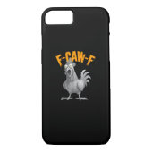 Funny F Caw F Chicken Classic Retro Style Case-Mate iPhone Hülle (Rückseite)