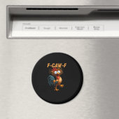 Funny F-Caw-F Chicken F-Caw-F Chicken Aesthetic Ca Magnet (In Situ (Geschirrspüler))