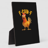 Funny F-Caw-F Chicken F-Caw-F Chicken Classic Cool Fotoplatte (Seite)