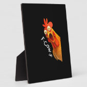 Funny F-Caw-F Chicken F-Caw-F Chicken Creative Cas Fotoplatte (Seite)
