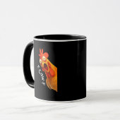 Funny F-Caw-F Chicken F-Caw-F Chicken Creative Cas Tasse (Vorderseite Links)