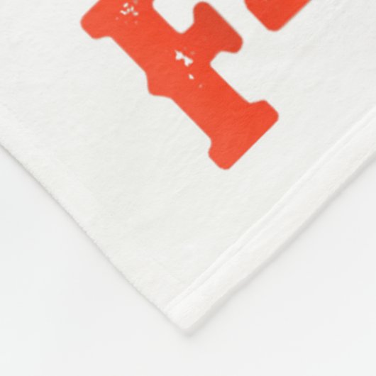 Funny F-caw-f Chicken Humor Santa Rooster Christma Fleecedecke (Ecke)